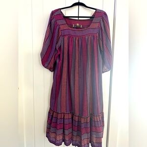 Vintage Leigh Karmitz for Periphery striped mumu